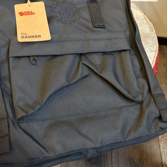 Fjallraven Re-Kanken Black Backpack - Picture 12 of 16